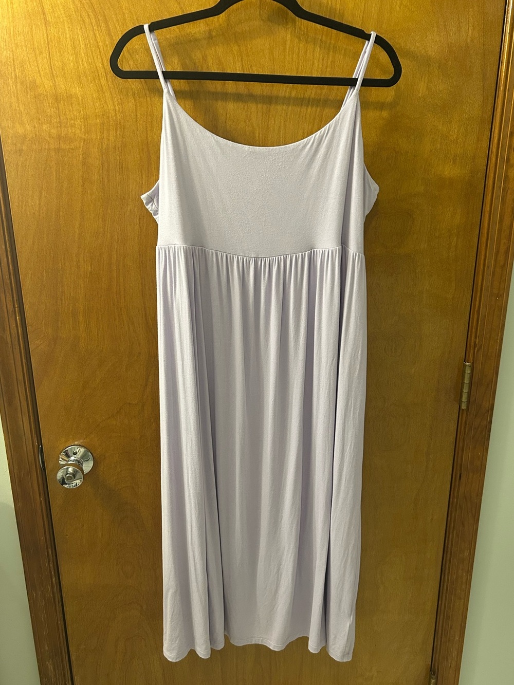 Old Navy Lavender Spaghetti Strap Midi Dress